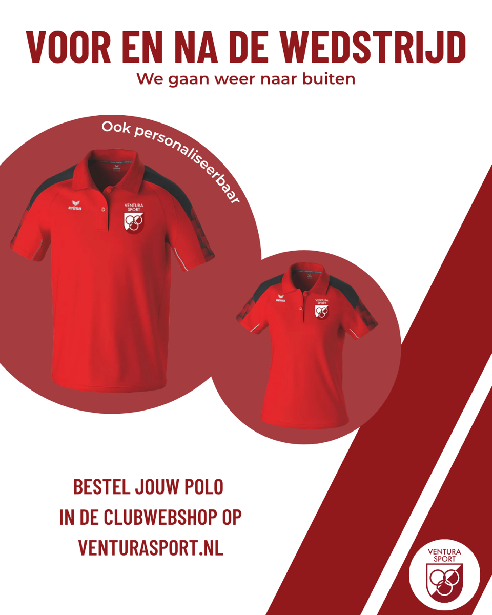 Nieuwe Ventura Sport Kleding!