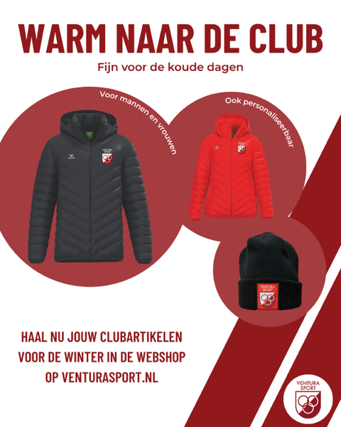 Blijf warm in clubstijl!